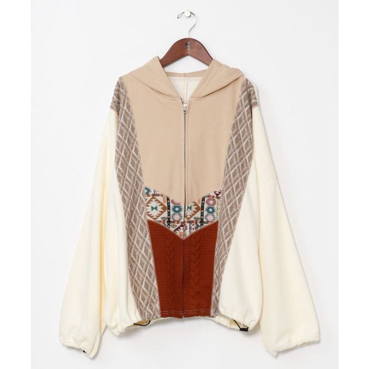 ホワイト | 【チャイハネ】ファランナメンズジップアップカーディガン | アミナコレクション 