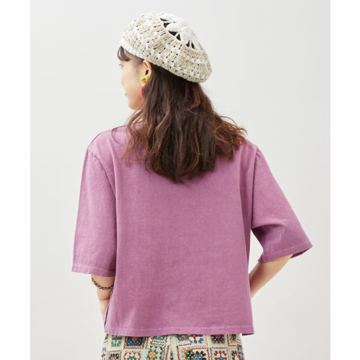 【チャイハネ】ラオリャン刺繍Tシャツ | アミナコレクション  | 詳細画像4 