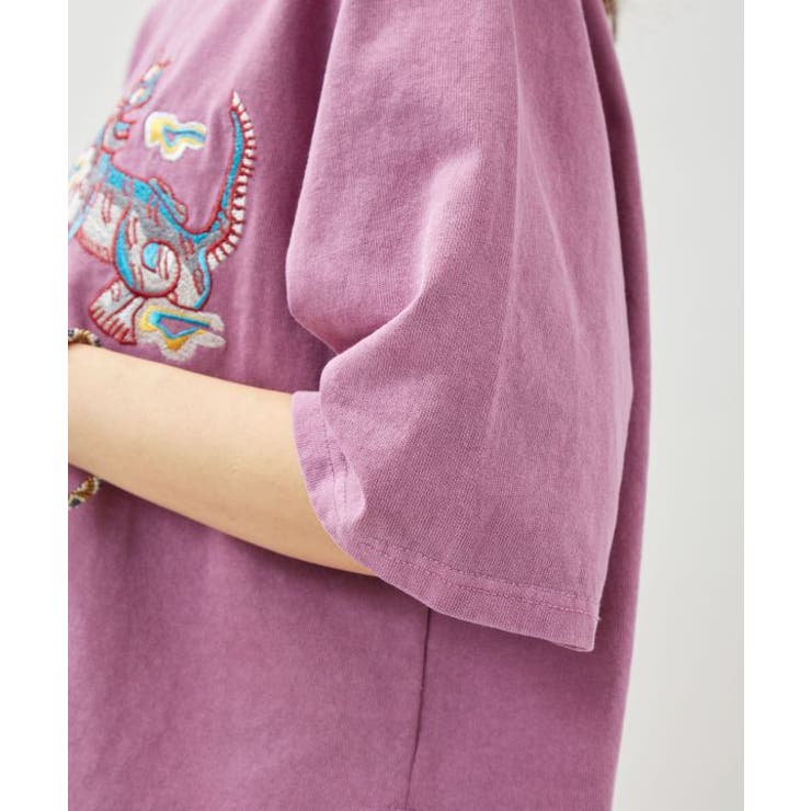 【チャイハネ】ラオリャン刺繍Tシャツ | アミナコレクション  | 詳細画像6 