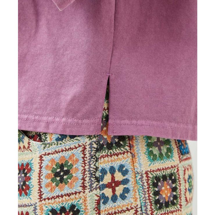 【チャイハネ】ラオリャン刺繍Tシャツ | アミナコレクション  | 詳細画像7 