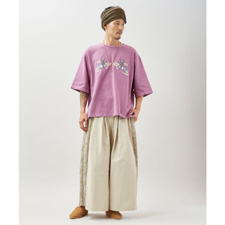 【チャイハネ】ラオリャンメンズTシャツ | アミナコレクション  | 詳細画像2 