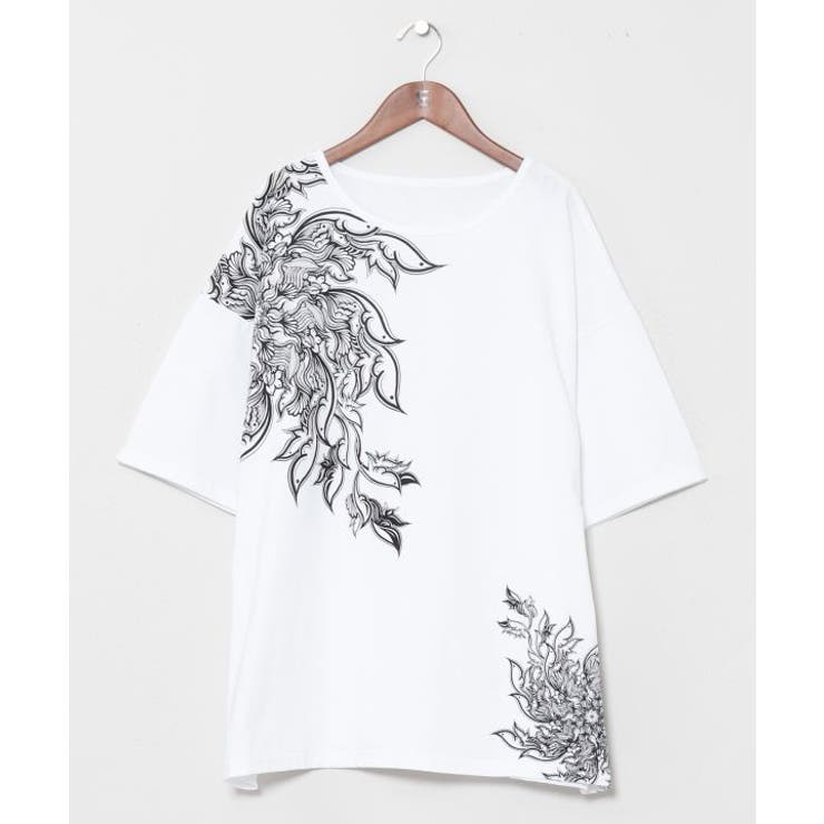 ホワイト | 【チャイハネ】サウィドメンズＴシャツ【Amina×VORRUK】 | アミナコレクション 