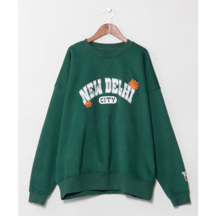 グリーン | 【チャイハネ】カレスベメンズ裏起毛トップス | アミナコレクション