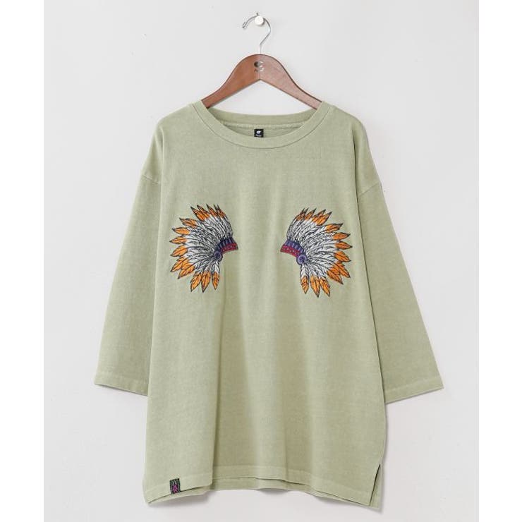 カーキ | 【チャイハネ】ピグネイメンズＴシャツ | アミナコレクション 