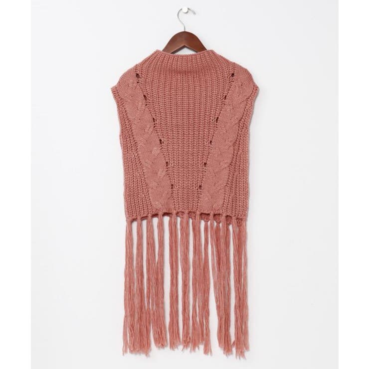 【チャイハネ】ルティフリンジニットベスト | アミナコレクション  | 詳細画像7 