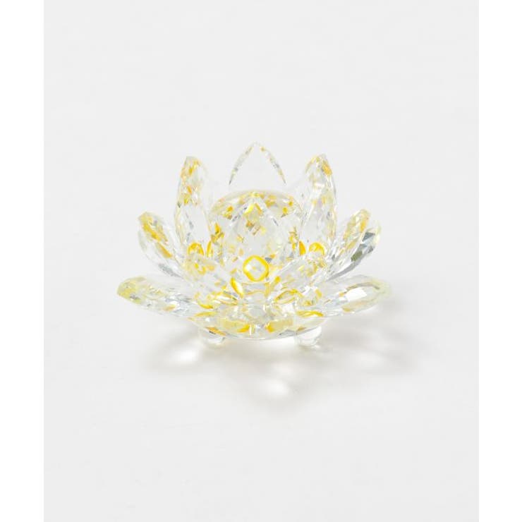 イエロー | 【チャイハネ】ガラスロータスカラーS | アミナコレクション 