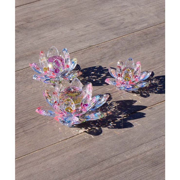 【チャイハネ】ガラスロータスレインボーS | アミナコレクション  | 詳細画像1 