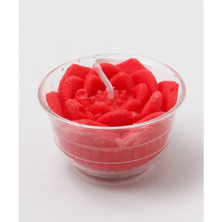 レッド | 【チャイハネ】ロータスキャンドル | アミナコレクション 