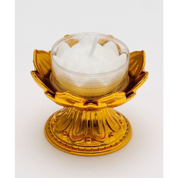 ホワイト | 【チャイハネ】ロータスカップキャンドル | アミナコレクション 