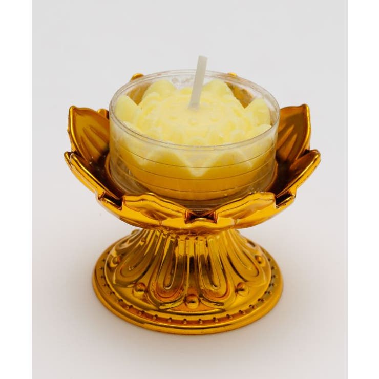 イエロー | 【チャイハネ】ロータスカップキャンドル | アミナコレクション 