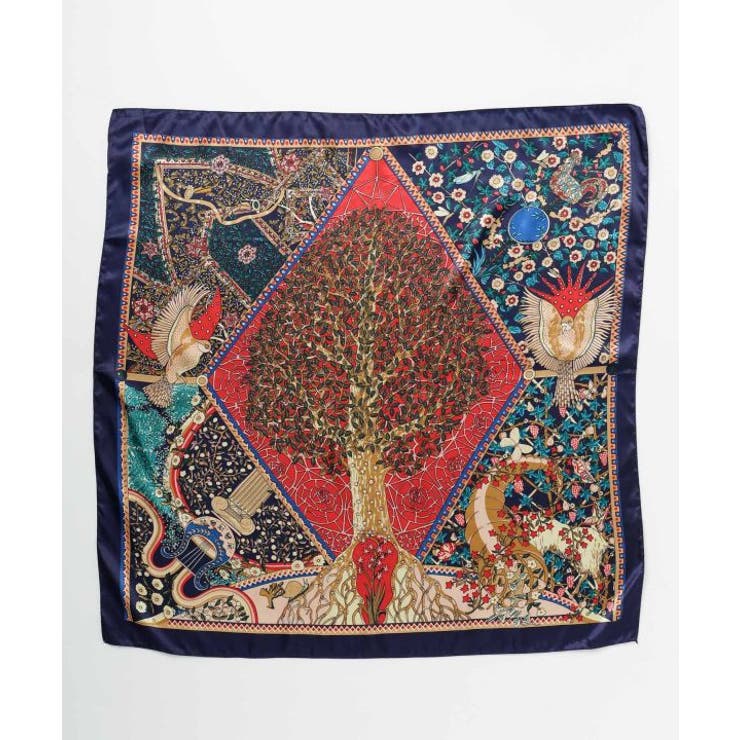 ネイビー系 | 【チャイハネ】カラリスカーフ | アミナコレクション 