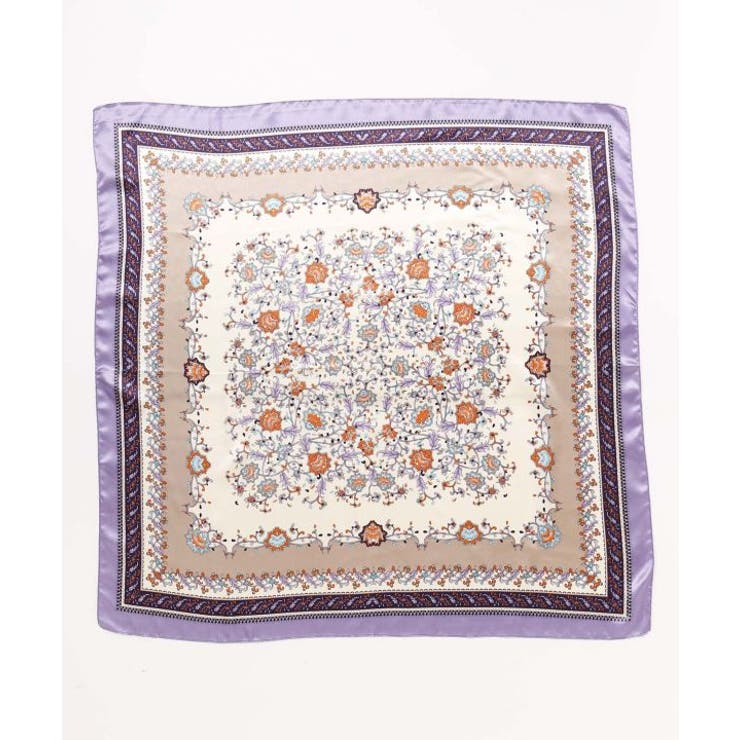 パープル | 【チャイハネ】カラリスカーフ | アミナコレクション 