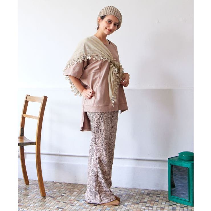 【チャイハネ】フリンジスカーフ | アミナコレクション  | 詳細画像3 