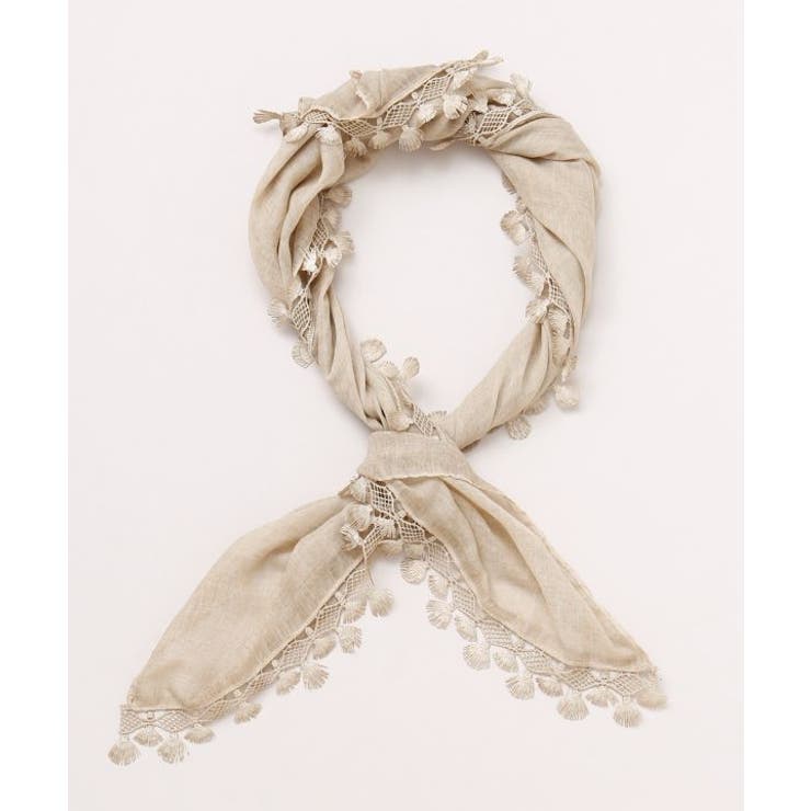 【チャイハネ】フリンジスカーフ | アミナコレクション  | 詳細画像5 