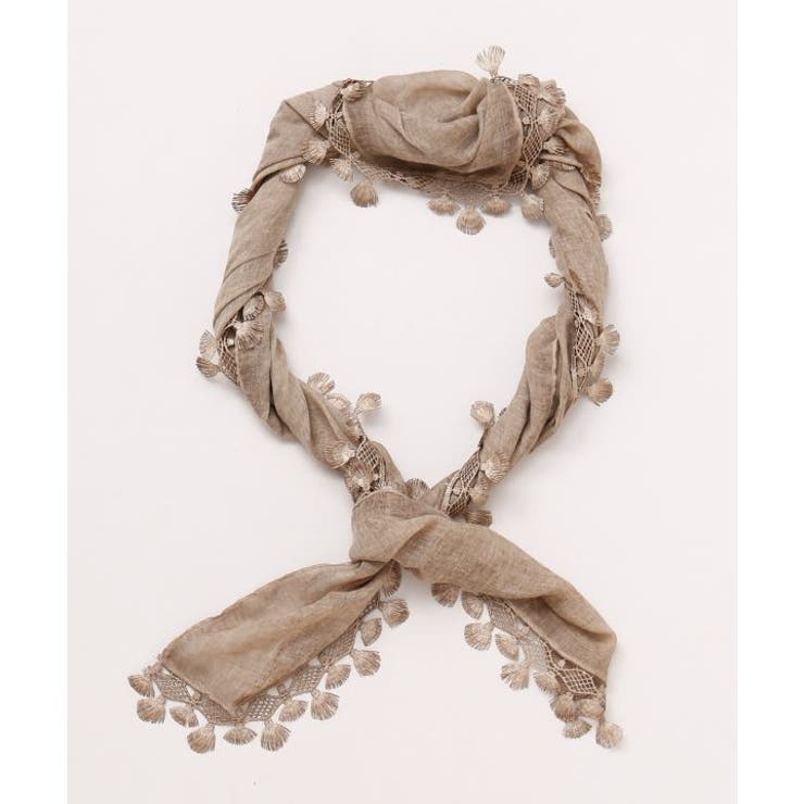 【チャイハネ】フリンジスカーフ | アミナコレクション  | 詳細画像9 