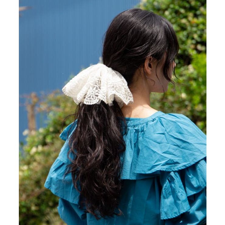 【チャイハネ】スカシステッチシュシュ | アミナコレクション  | 詳細画像2 