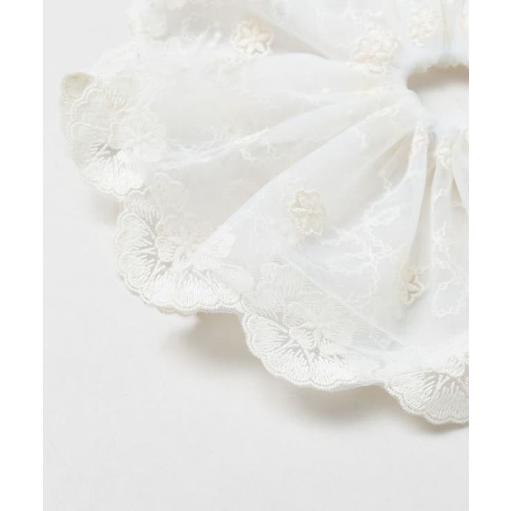 【チャイハネ】フラワーステッチシュシュ | アミナコレクション  | 詳細画像3 