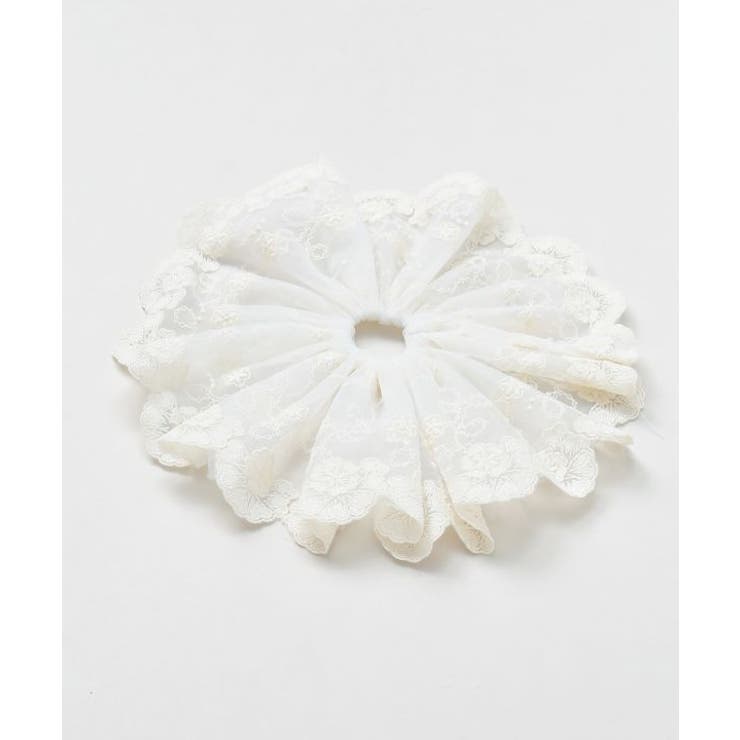 【チャイハネ】フラワーステッチシュシュ | アミナコレクション  | 詳細画像4 