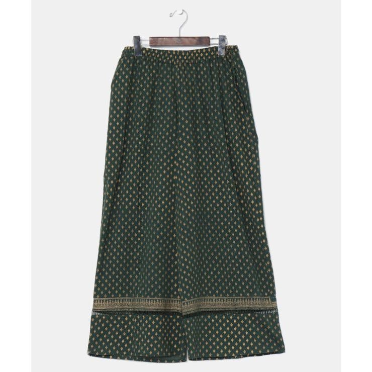 グリーン | 【チャイハネ】ハクアパンツ | アミナコレクション 