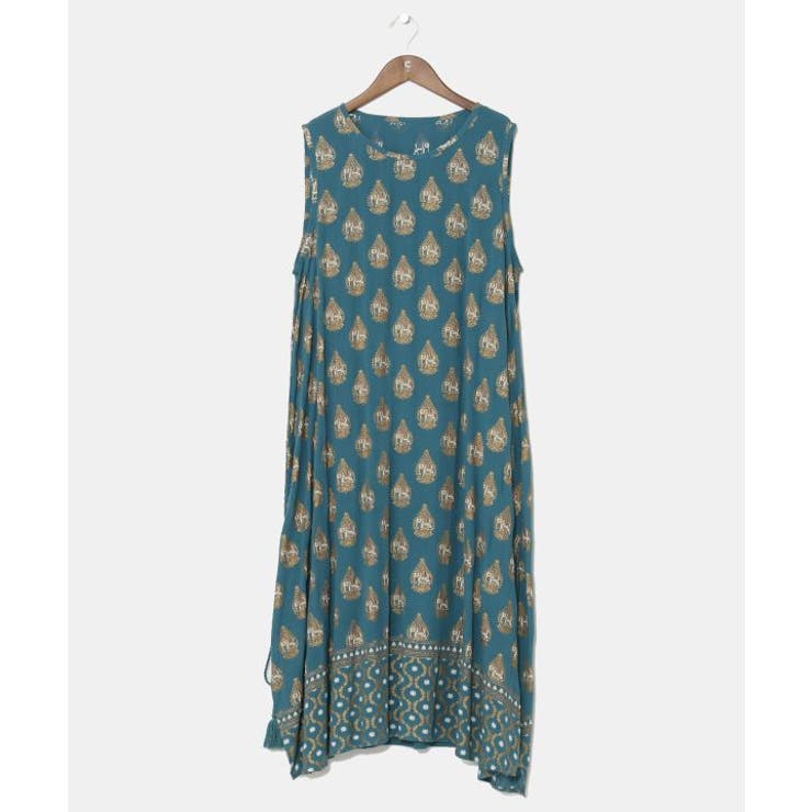 【チャイハネ】ヨウエンノースリーブワンピース | アミナコレクション  | 詳細画像2 