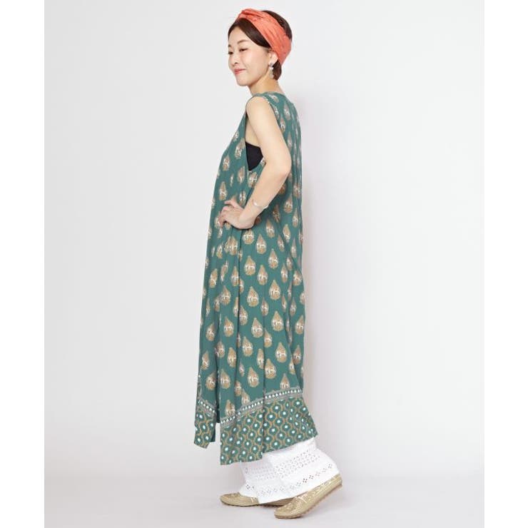 【チャイハネ】ヨウエンノースリーブワンピース | アミナコレクション  | 詳細画像3 