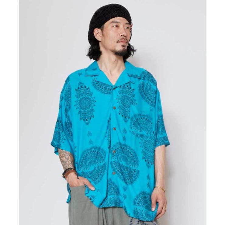 【チャイハネ】ブアメンズシャツ【Amina×VORRUK】 | アミナコレクション | 詳細画像5 
