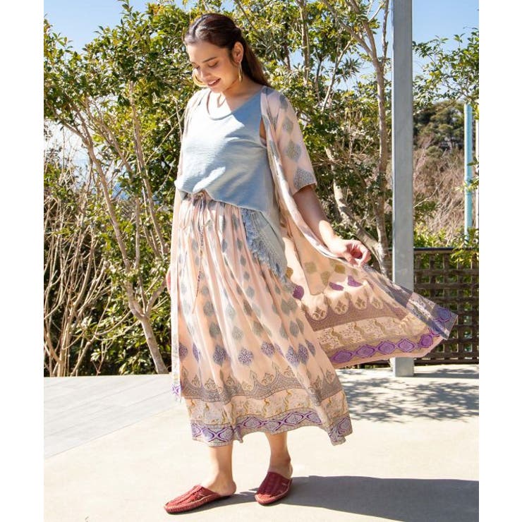 【チャイハネ】【UVカット加工】ヨウエンカーディガン | アミナコレクション  | 詳細画像22 