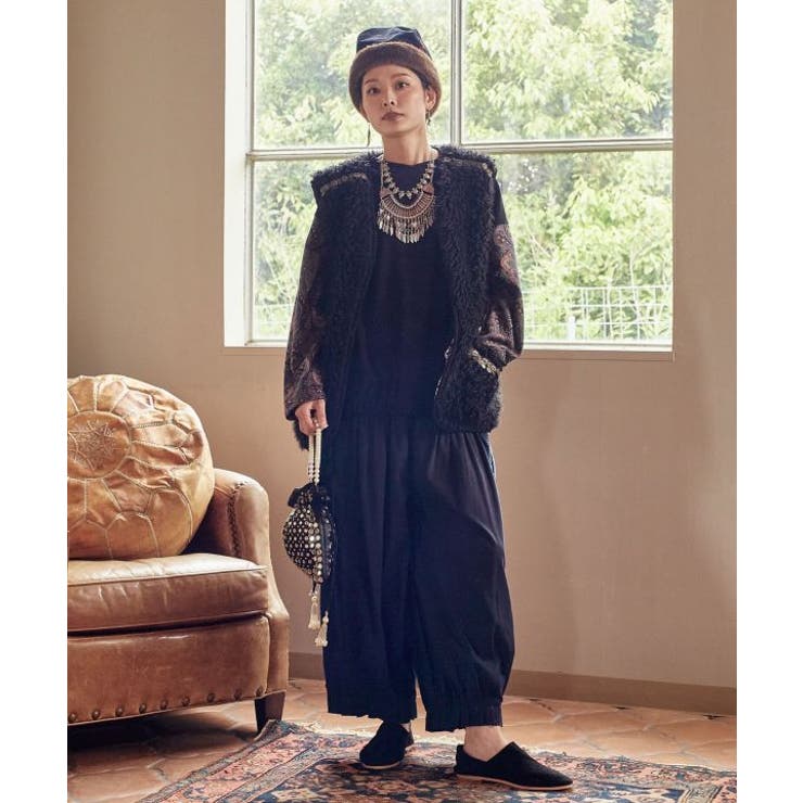 【チャイハネ】ノマベパンツ | アミナコレクション  | 詳細画像1 