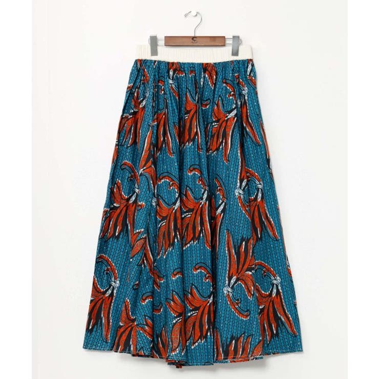 ホワイト | 【チャイハネ】ラフィキロングスカート | アミナコレクション 