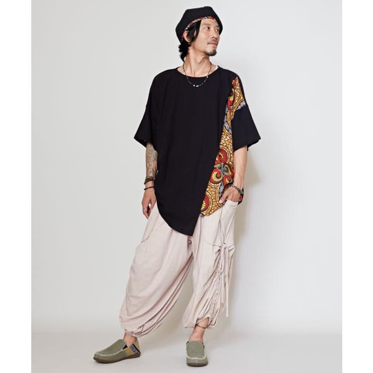 【チャイハネ】ラフィキメンズトップス | アミナコレクション | 詳細画像2 