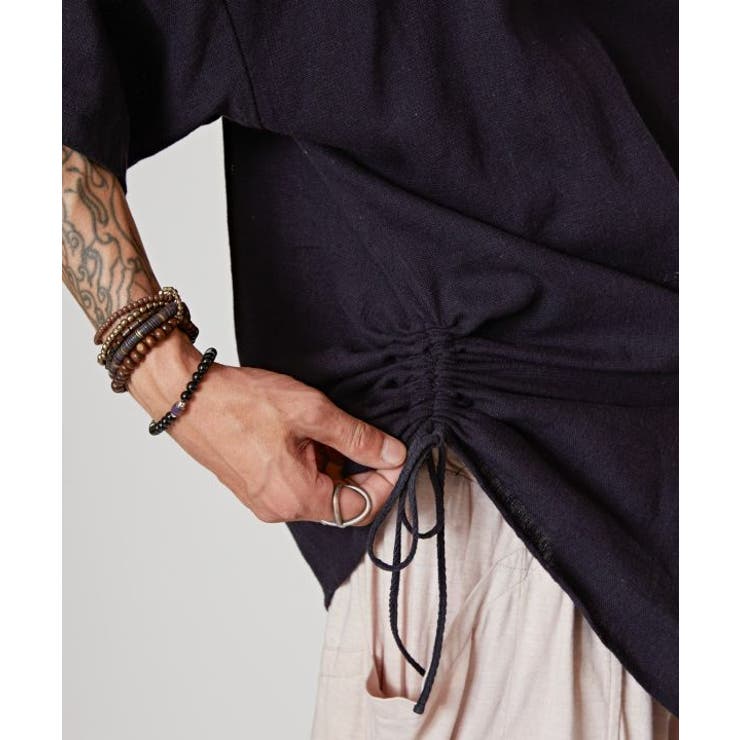 【チャイハネ】ラフィキメンズトップス | アミナコレクション | 詳細画像5 