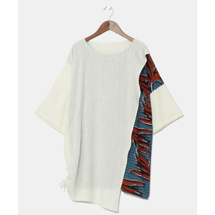 ホワイト | 【チャイハネ】ラフィキメンズトップス | アミナコレクション