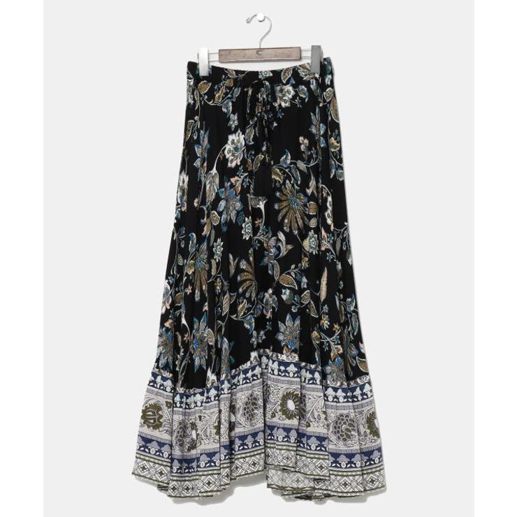 ブラック | 【チャイハネ】リイーナスカート | アミナコレクション 