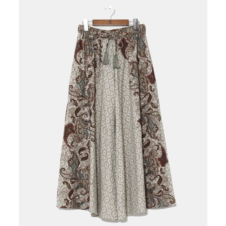 ベージュ | 【チャイハネ】デュオワイドパンツ | アミナコレクション 