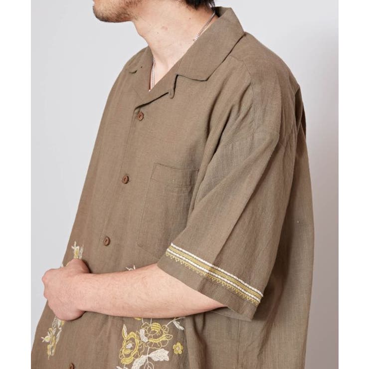 【チャイハネ】ジースメンズ開襟シャツ | アミナコレクション  | 詳細画像9 