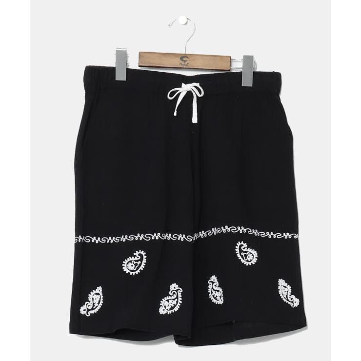 ブラック | 【チャイハネ】ラジペメンズハーフパンツ | アミナコレクション 