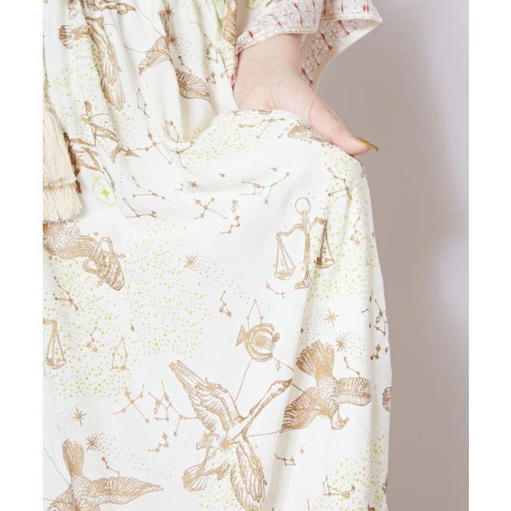 【チャイハネ】サマトVネックワンピース | アミナコレクション  | 詳細画像10 