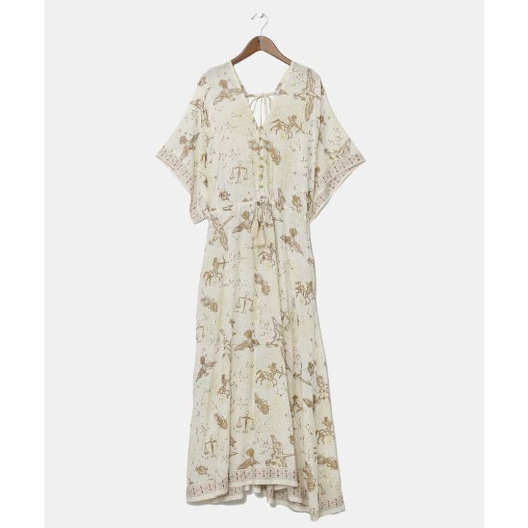 【チャイハネ】サマトVネックワンピース | アミナコレクション  | 詳細画像3 