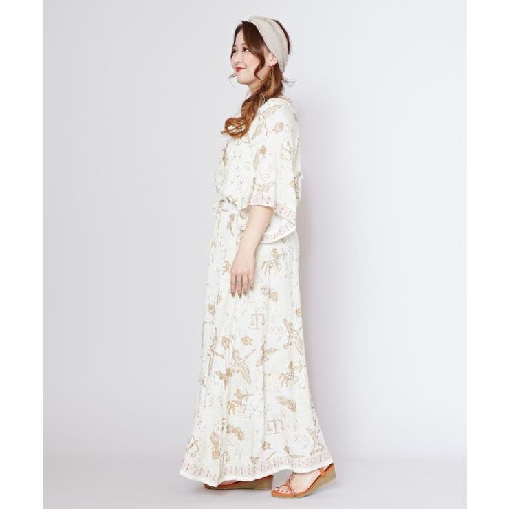 【チャイハネ】サマトVネックワンピース | アミナコレクション  | 詳細画像4 