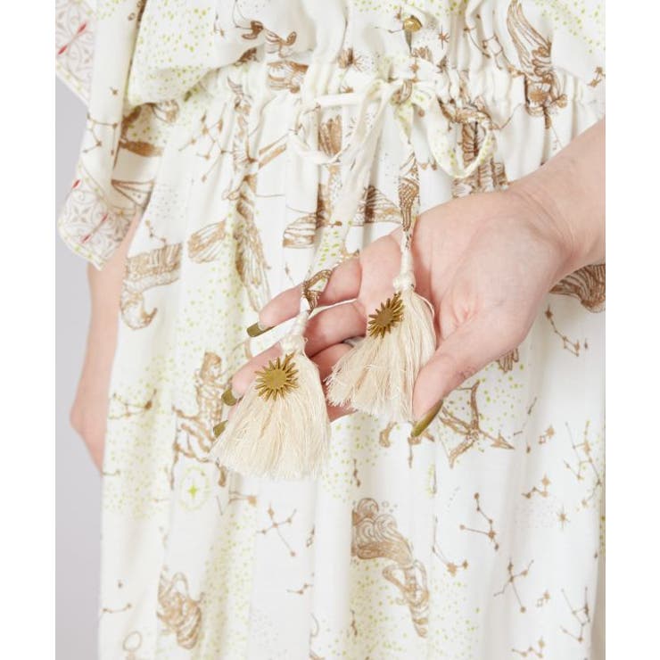 【チャイハネ】サマトVネックワンピース | アミナコレクション  | 詳細画像8 