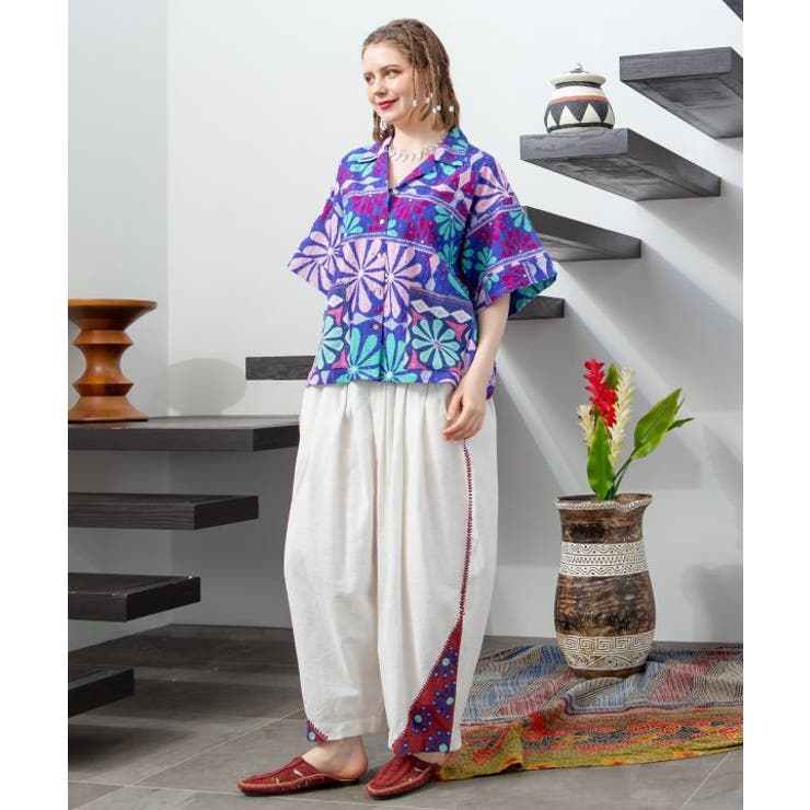 【チャイハネ】カッチナシャツ | アミナコレクション  | 詳細画像1 