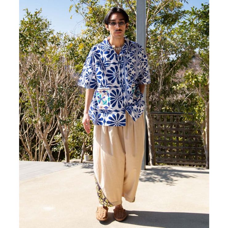 【チャイハネ】カッチナメンズシャツ | アミナコレクション | 詳細画像1 