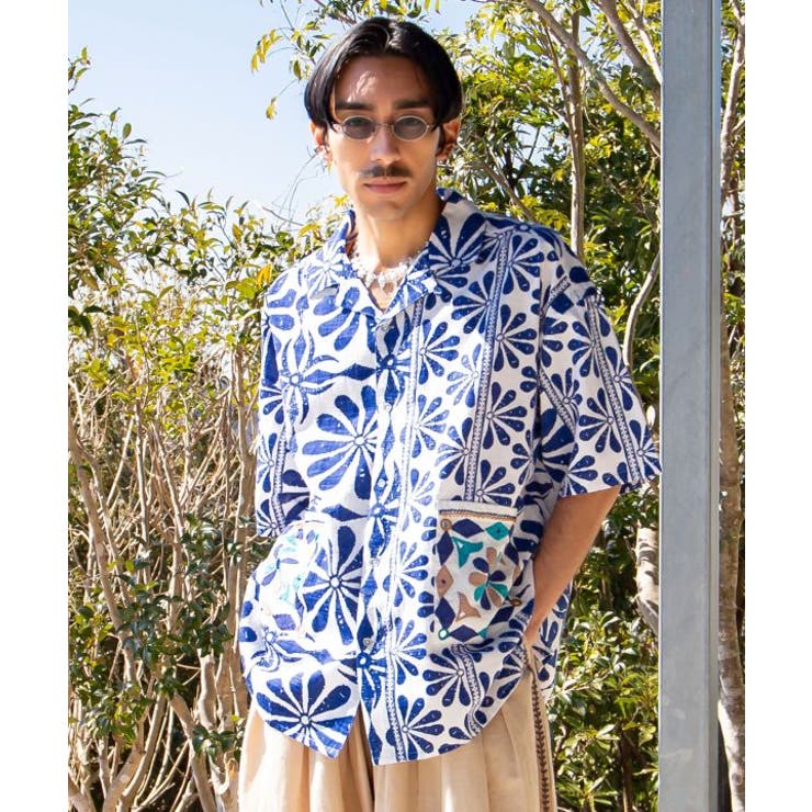 【チャイハネ】カッチナメンズシャツ | アミナコレクション | 詳細画像2 