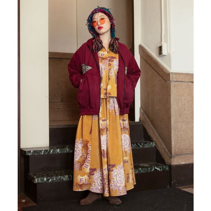 【チャイハネ】レトパケコーデュロイシャツ | アミナコレクション  | 詳細画像2 