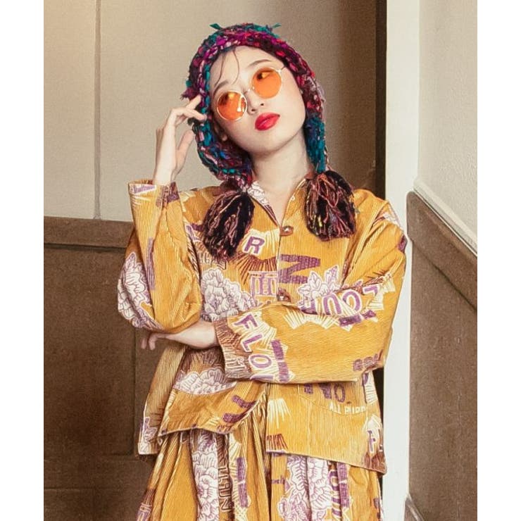 イエロー | 【チャイハネ】レトパケコーデュロイシャツ | アミナコレクション 