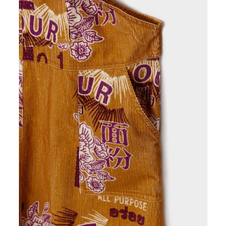 【チャイハネ】レトパケコーデュロイサロペットスカート | アミナコレクション  | 詳細画像10 