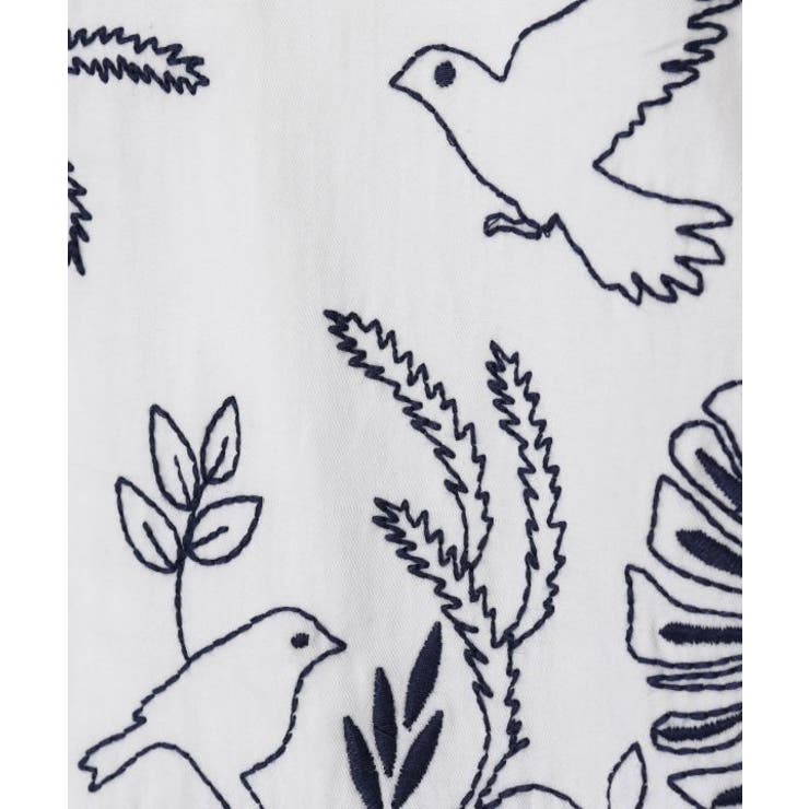 【チャイハネ】アイララ刺繍シャツ | アミナコレクション  | 詳細画像14 