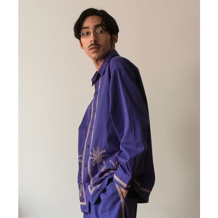 【チャイハネ】アイララ刺繍メンズシャツ | アミナコレクション | 詳細画像11 