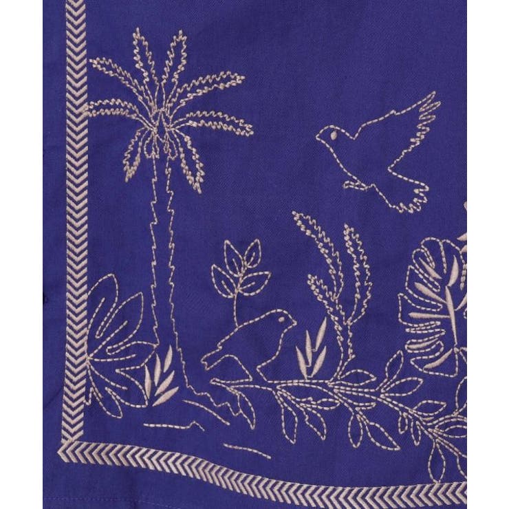 【チャイハネ】アイララ刺繍メンズシャツ | アミナコレクション | 詳細画像4 