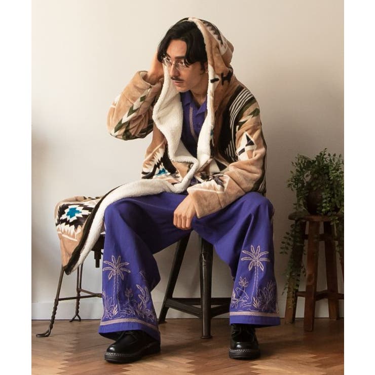 【チャイハネ】アイララメンズパンツ | アミナコレクション | 詳細画像1 